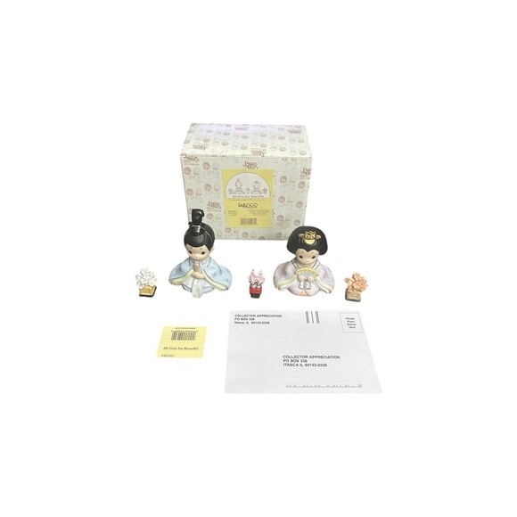 Precious Moments ALL GIRLS ARE BEAUTIFULJAPANESE COLLECTION RARE 481661 1998